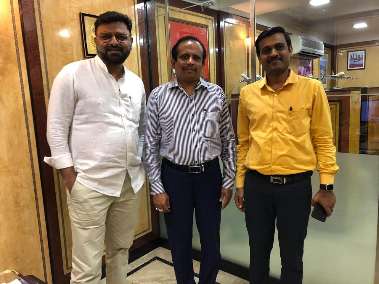 With K V Abdul Nazar ( CMD. Akbar Travels Online India,UK & UAE)