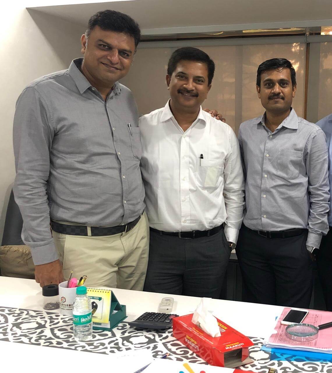 With Swarup Mohanty, CEO, Mirae Asset Global,